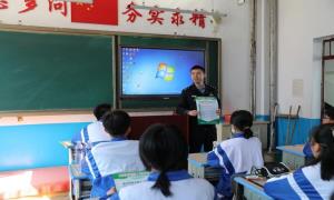 反诈宣传进校园 筑牢青春防护墙