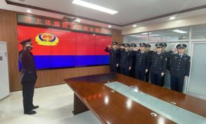 向上边境派出所多种形式喜迎警察节