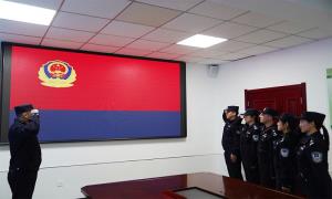 珲春出入境边防检查站组织开展“警歌嘹亮 警心向党”主题活动