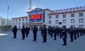 系列活动献礼“警察节” 凝聚警心提升战斗力