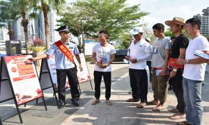 用实际行动擦亮鹿城“国门名片”