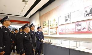 昌吉边境管理支队开展“循迹溯源悟思想 以学促干建新功”主题参观见学活动