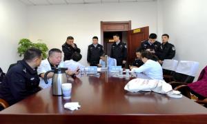 “健康基层行”医疗服务队走进长白山边境管理支队