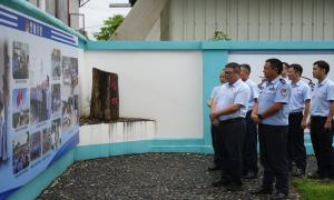 瑞丽出入境边防检查站银井分站、瑞丽市烟草专卖局联合开展“守初心 强作风 促廉洁”系列主题活动