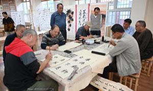 大冶市灵乡镇老年学校正式揭牌使用