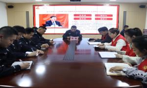 “警察蓝”+“红马甲” 共建联学主题教育谱新篇