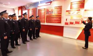 图们出入境边防检查站组织领导干部参观延边州廉政教育馆