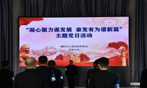 混板分站组织开展主题党日活动