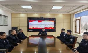 大路边境派出所开展二十大精神“书记讲党课”活动