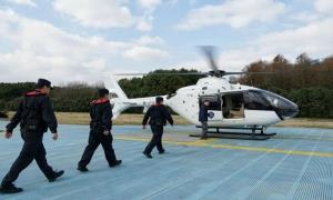 陆海空“三位一体” 为“亚帆赛”保驾护航