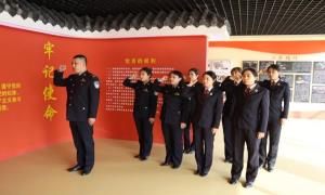 新华边境派出所联合图们市人民检察院举行庆“三八”主题党日活动