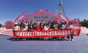 樱花红陌上 邂逅在咸安