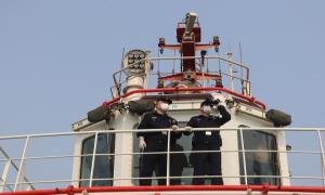 黄骅出入境边防检查站开展近海海域巡查筑牢国门安全屏障