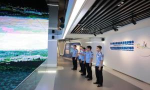 三亚出入境边防检查站组织民警参观三亚市规划展示馆