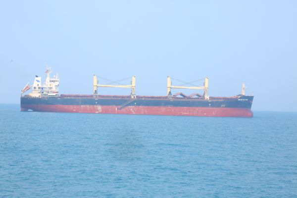 洋浦出入境边防检查站开展“白鳍”轮船体检查