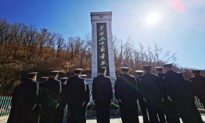 漫江边境检查站开展清明主题祭奠活动