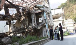 聂拉木出入境边防检查站开展“减轻灾害风险 守护美好家园”主题宣传活动