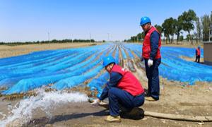国网长春供电公司党员服务队全力保障春耕农忙时节农户用电安全稳定