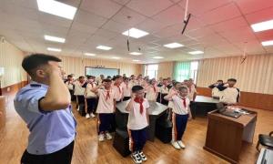 端午佳节送法进校 撑起童心安全之伞