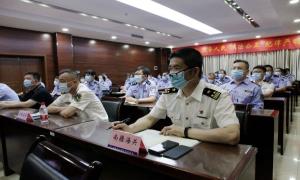 二十大代表进警营 面对面宣讲入警心