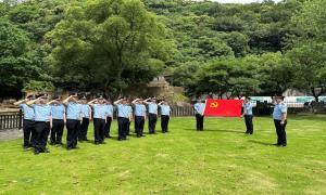 镇海、象山两家边检机关共同开展“庆七一 砺初心”主题党日活动