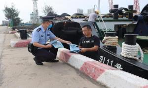 洋浦出入境边防检查站的与“粽”不同