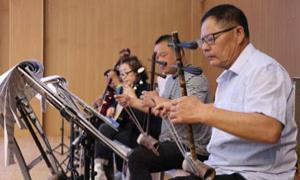 吉林抚松县文化馆“戏曲进校园”走进万良镇