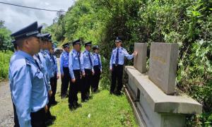 苏典边境派出所和苏典分站联合开展边管+边检主题党日活动