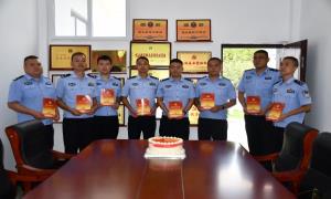 混板边境派出所开展“迎七一 忆初心 强党性” 主题党日活动