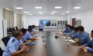 洋浦出入境边防检查站持续推进“12367热线入企业”宣传活动