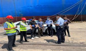 畅通警民联系渠道 筑牢口岸安全防线