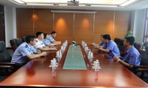 锦州出入境边防检查站主要领导赴锦州港股份有限公司开展调研