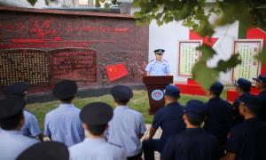 “石磨”相约，警消协力点燃党建“红色引擎”