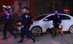 警犬助力巡逻防控给您满满安全感!