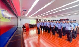 秦皇岛出入境边防检查站开展重温入警誓词宣誓活动