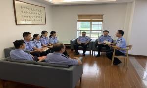 潮汕机场出入境边防检查站执勤一队党支部组织开展主题读书月活动