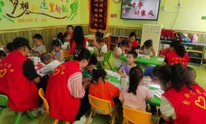 沿江社区开展“中国好家风”幼儿绘画活动