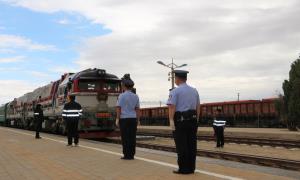 中蒙铁路国际客运恢复通关运行 二连出入境边防检查站全力保障通关顺畅