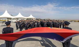 听，北疆国门下的铿锵誓言