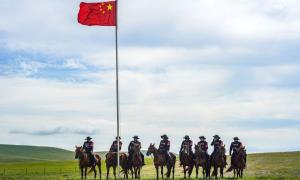 “平安边境模范旗”创建显成效