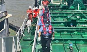 铸盾扬剑 护航亚运 象山边检机关联合象山口岸涉海单位开展联合执法行动