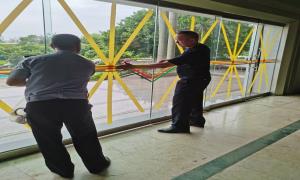 潮汕机场出入境边防检查站落实各项防御措施防范应对台风“海葵”