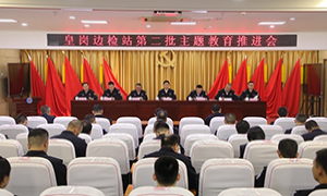 皇岗出入境边防检查站召开主题教育推进会