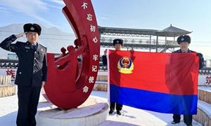 月晴边境派出所开展系列活动喜迎中国人民警察节