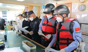 国庆我在岗 登轮保平安