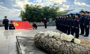 畹町边检站瑞丽片单位开展纪念国家公祭日系列活动