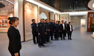 浑江边境管理大队参观白山市廉洁家风馆