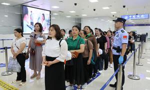 龙邦口岸历时4个月出入境人员超5.1万人次