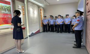 大新边境管理大队组织开展主题党日活动