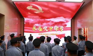 延吉边检站全面推进党纪学习教育活动